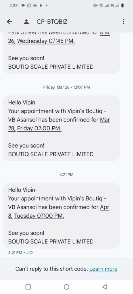 boutiqbiz Reminders-notification